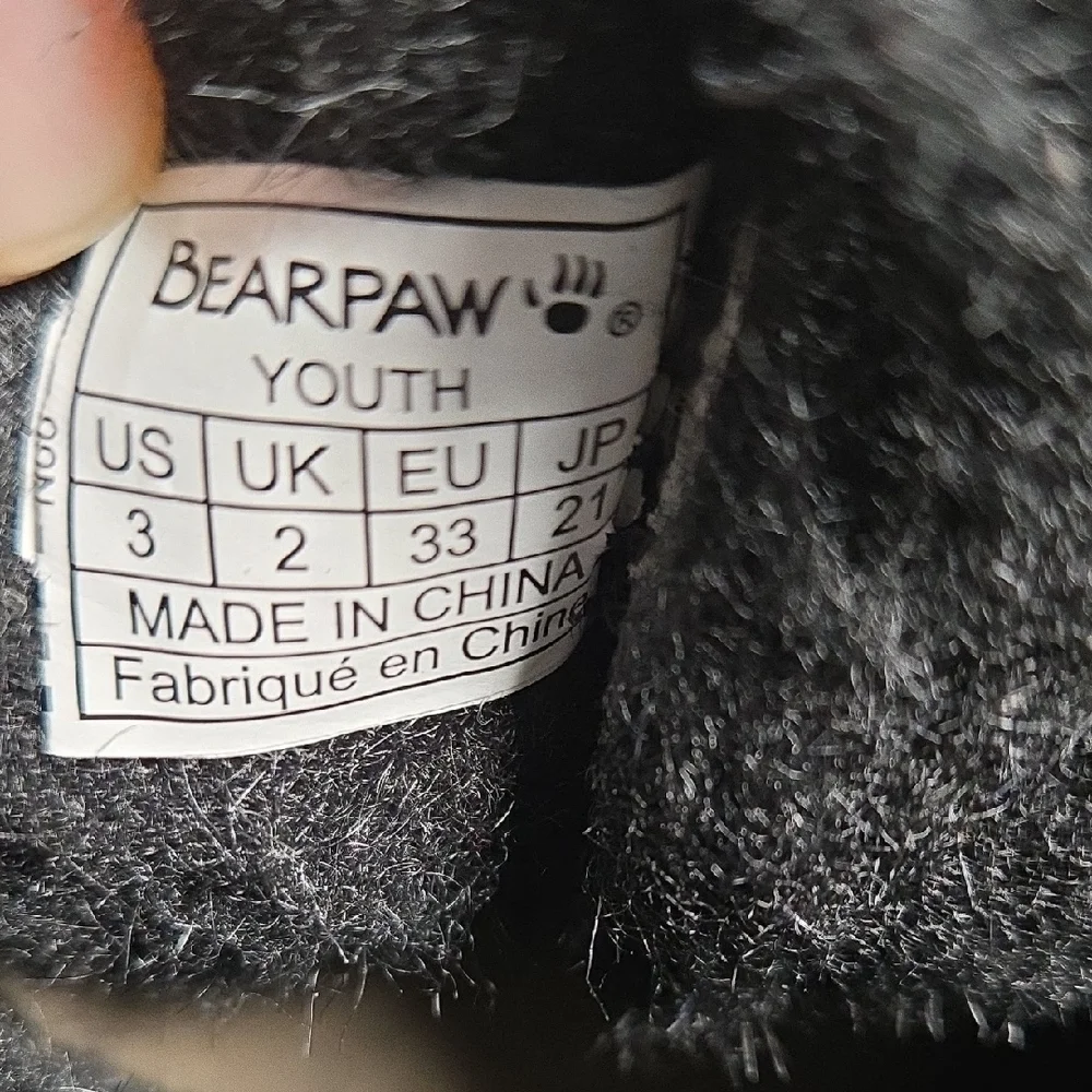 BearPaw Classic Black Boots